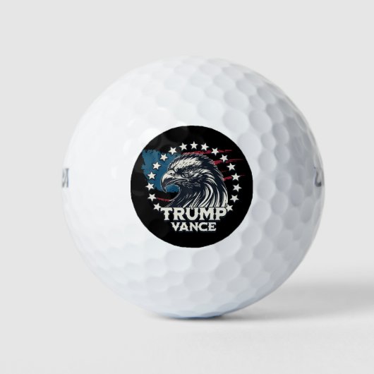 トランプヴァンス ゴルフボール (正面)