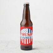 トランプヴァンス ビールラベル (正面)