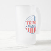 トランプヴァンス フロストグラスビールジョッキ (正面右)