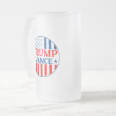 トランプヴァンス フロストグラスビールジョッキ (正面左)