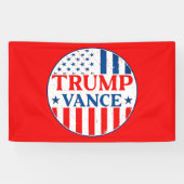 トランプヴァンス 横断幕 (横)