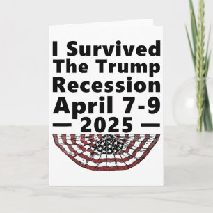 トランプ不況を生き延びた 2025年4月7-9日 面白 カード