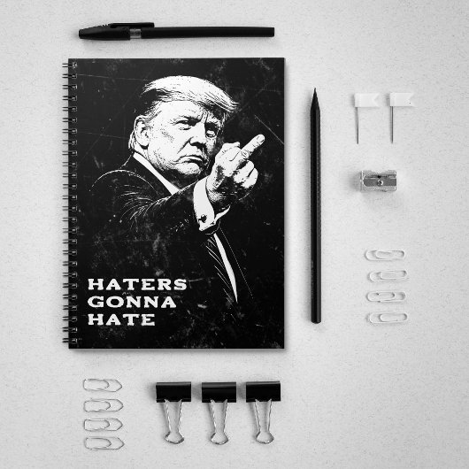 トランプ中指2026ミーム面白い ノートブック