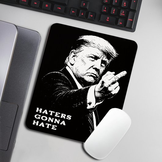 トランプ中指2026ミーム面白い マウスパッド