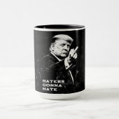 トランプ中指2026ミーム面白い マグカップ (中央)