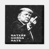 トランプ中指2026ミーム面白い マグネット (正面)