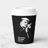 トランプ中指2026ミーム面白い 紙コップ (裏面)
