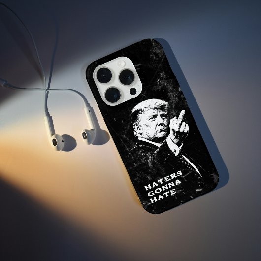 トランプ中指2026ミーム面白い iPhoneケース