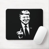 トランプ中指 マウスパッド (マウス)