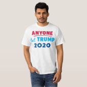 トランプ以外の誰でも2020 Tシャツ (正面フル)