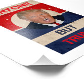 トランプ以外の誰でも フォトプリント            (角)