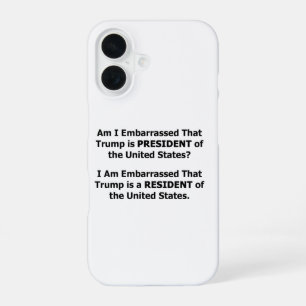 トランプ住人 iPhone 16ケース