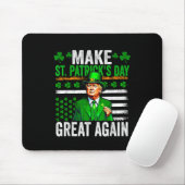トランプ作りSaint patricks day素晴らし再びトランプSt マウスパッド (マウス)