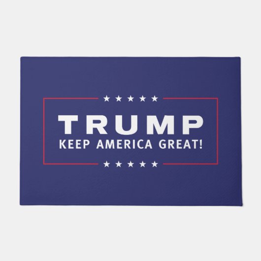 トランプ保アメリカ素晴らし ドアマット (正面)
