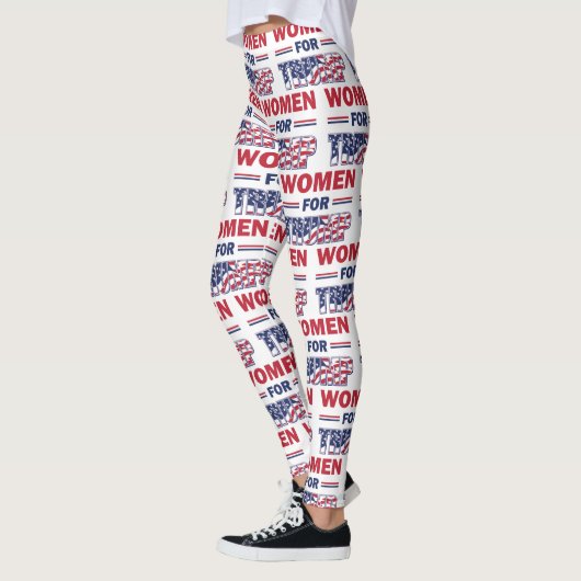 トランプ保アメ素晴らしン レギンス (左)