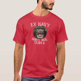 トランプ元海軍アザラシ本現実TV Tシャツ