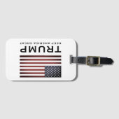 トランプ共和党の荷物タグ保 – アメリカ素晴らし ラゲッジタグ (正面横)
