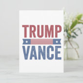 トランプ共和党アメリカ選挙投票ギフト サンキューカード (スタンド正面)