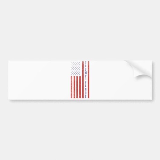 トランプ共和党アメリカ選挙投票ギフト バンパーステッカー (正面)