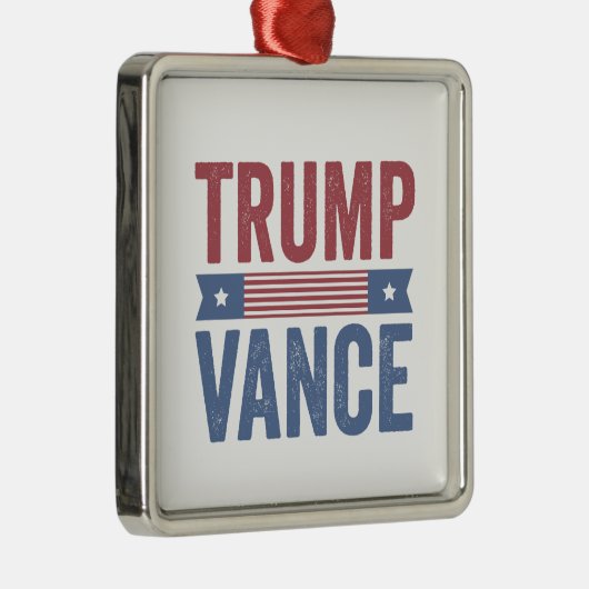 トランプ共和党アメリカ選挙投票ギフト メタルオーナメント (右)
