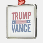 トランプ共和党アメリカ選挙投票ギフト メタルオーナメント (左)