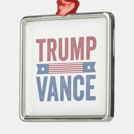 トランプ共和党アメリカ選挙投票ギフト メタルオーナメント (左)