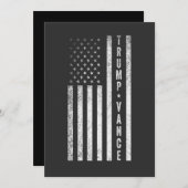 トランプ共和党アメリカ選挙投票ギフト 招待状 (正面/裏面)