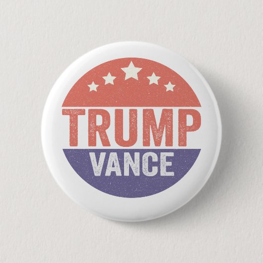 トランプ共和党アメリカ選挙投票ギフト 缶バッジ (正面)