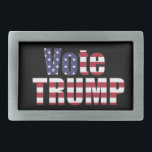 トランプ共和党大統領2024年アメリカ素晴らしに投票 長方形ベルトバックル<br><div class="desc">トランプ共和党大統領2024年米国ウルトラ素晴らしマガ支持者の投票</div>