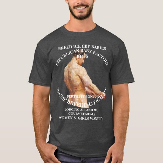 トランプ共和党愛国政治投票 Tシャツ (正面)