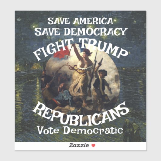 トランプ共和党MAGA USAアメリカ投票トランプ シール (シート)