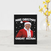 トランプ再び素晴らしクリスマスを作るサンタトランプ1 カード (黄色い花)