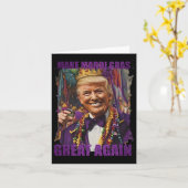 トランプ再び素晴らしパレードコスおもしろいを作る カード (黄色い花)