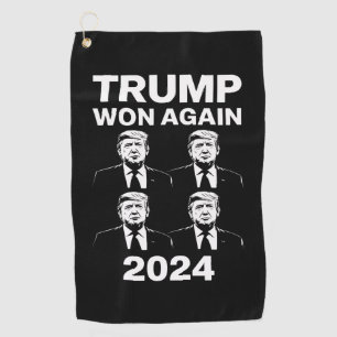 トランプ再勝 2024年 選挙 就任式 日 47 ゴルフタオル