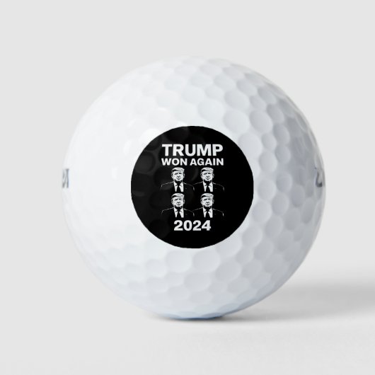 トランプ再勝 2024年 選挙 就任式 日 47 ゴルフボール (正面)