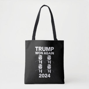 トランプ再勝 2024年 選挙 就任式 日 47 トートバッグ