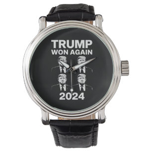トランプ再勝 2024年 選挙 就任式 日 47 腕時計