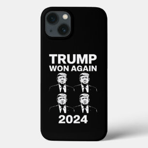トランプ再勝 2024年 選挙 就任式 日 47 iPhone 13ケース