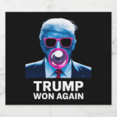 トランプ再勝 2024年 選挙 投票 大統領 第47代 ビールラベル (シングルラベル)