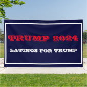 トランプ再素晴らし度国旗 横断幕 (外側)