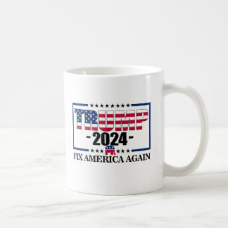 トランプ再素晴らし度2024 コーヒーマグカップ