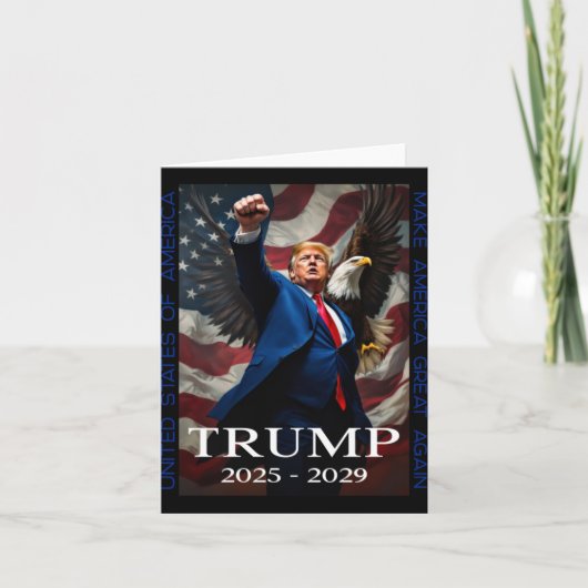 トランプ再素晴らし度2025 カード (正面)