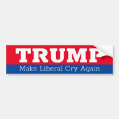 トランプ再自由主義のび2024 バンパーステッカー (正面)