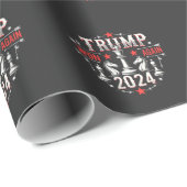 トランプ再選2025年就任式 ラッピングペーパー (ロールコーナー)