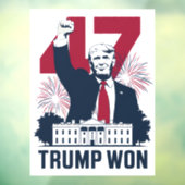 トランプ再選 2024年選挙 大統領 47代目 ウィンドウサイン (シート3)