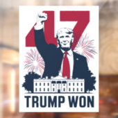 トランプ再選 2024年選挙 大統領 47代目 ウィンドウサイン (シート2)