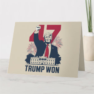 トランプ再選 2024年 大統領 47代目 カード