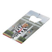 トランプ刑務所衣服 クレジットカード栓抜き (裏面アングル)