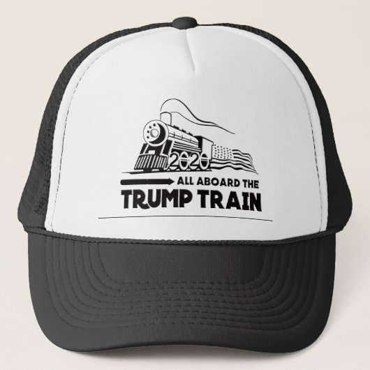 トランプ列車のマガギアに乗って キャップ (正面)