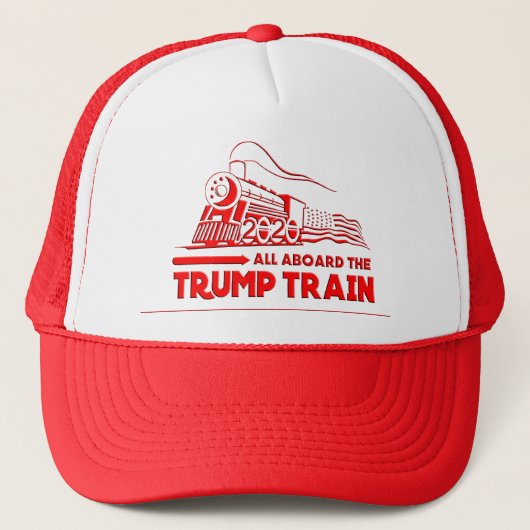 トランプ列車のマガギアに乗って キャップ (正面)